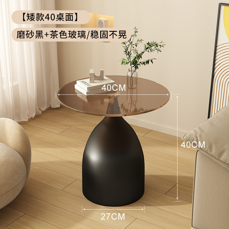 インターネットセレブサイドテーブルミニコーヒーテーブルモダンシンプルな小さなラウンドテーブルソファサイドテーブルベッドサイド収納テーブルアイアンベッドサイドテーブル|undefined
