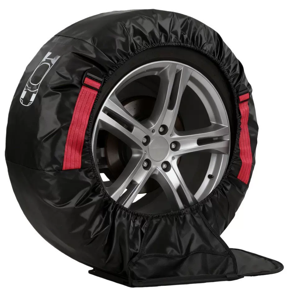 跨境热销190T涤塔夫轮胎罩汽车备胎罩雪地轮胎收纳袋车轮套保护罩