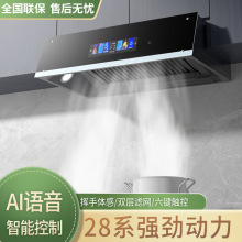 批发 樱花仙子抽油烟机家用厨房顶吸式欧式小型老式油烟机触控屏