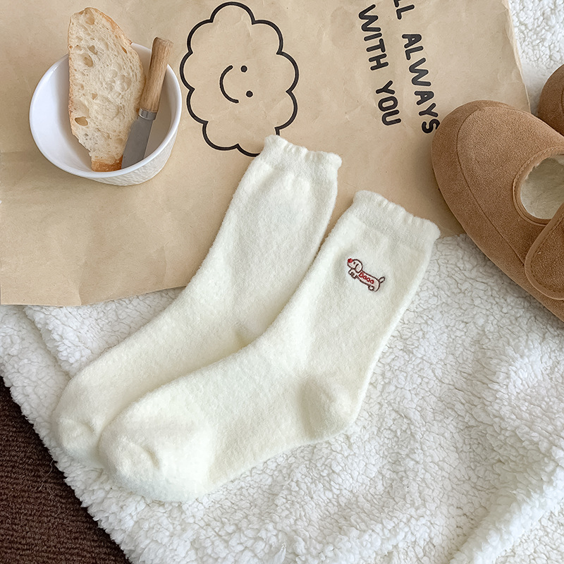 Calcetines Térmicos de Dormir para Mujer de Nylon, Antideslizante, para Casa image 10
