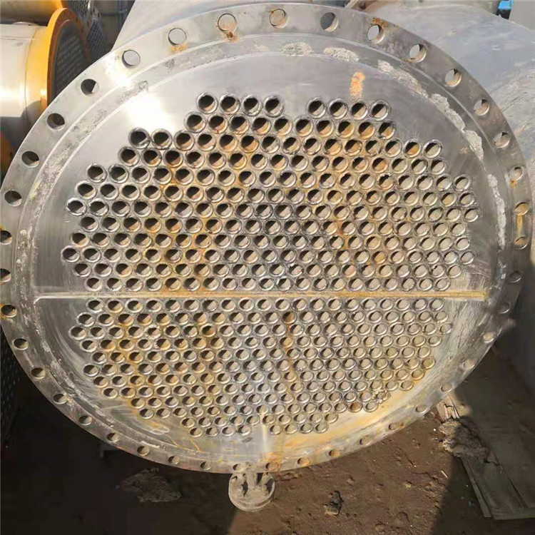 二手10平方不锈钢列管冷凝器列管冷凝器油水冷凝器工作原理