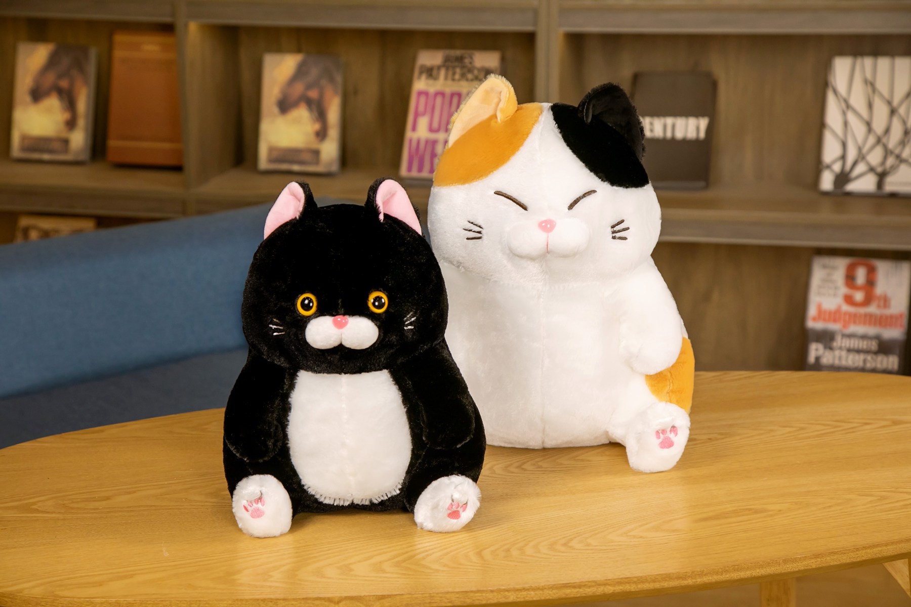 Bearded Cat Plush Toy