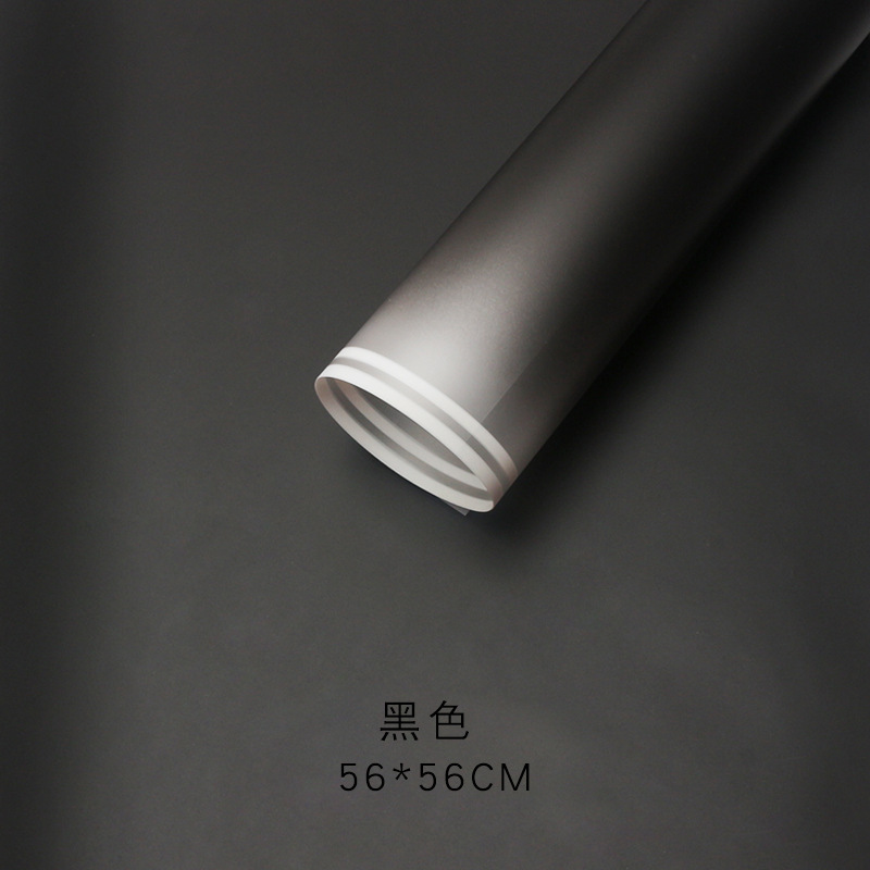 Comercio exterior explosivo embalaje de flores de dos colores borde gradiente Milán doble línea de papel de flores regalos floral tienda