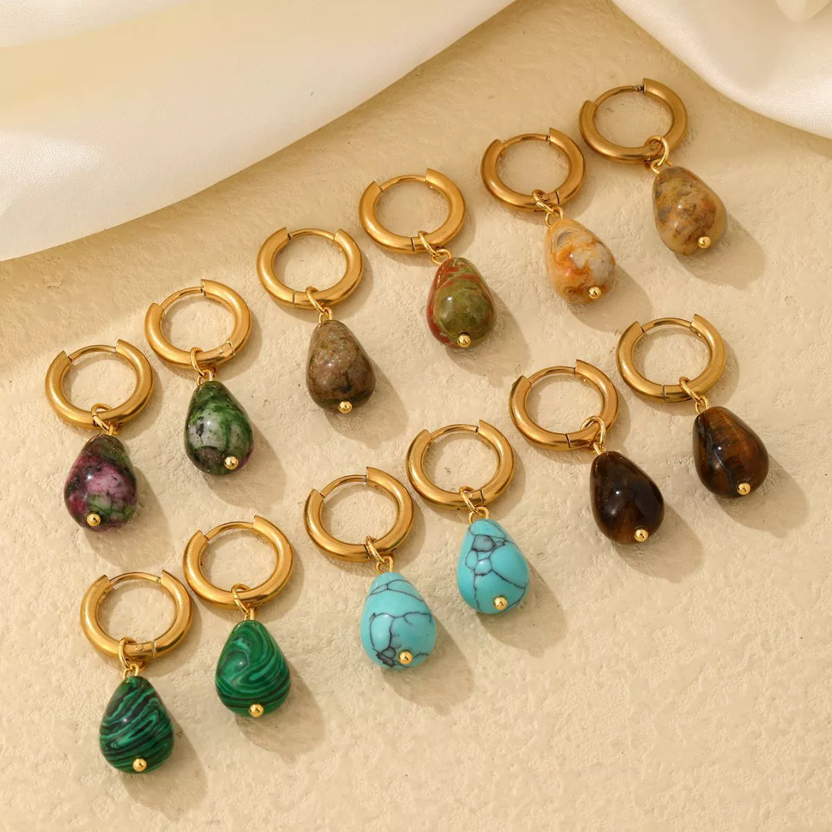  Organic retro сережки, аксессуар из нержавеющей стали, китайский стиль, легкая роскошь