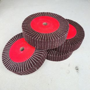 Imported bison impeller sand-clamped flying wing wheel elastic polishing grinding wheel stainless steel Vane polishing drawing wheel