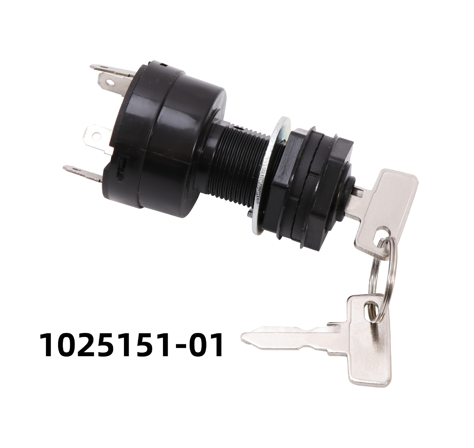 Golf cart ClubCar DS430-199 ignition key switch 1025151-01 one-touch start