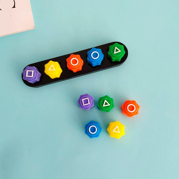 5 color set+long box+opp