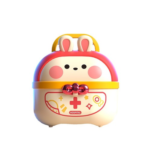 Children's play house doctor toy set girl's stethoscope doctor's medical box nurse plays the role of injecting baby