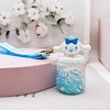 Sanrio, blue pendant, doll, cartoon keychain