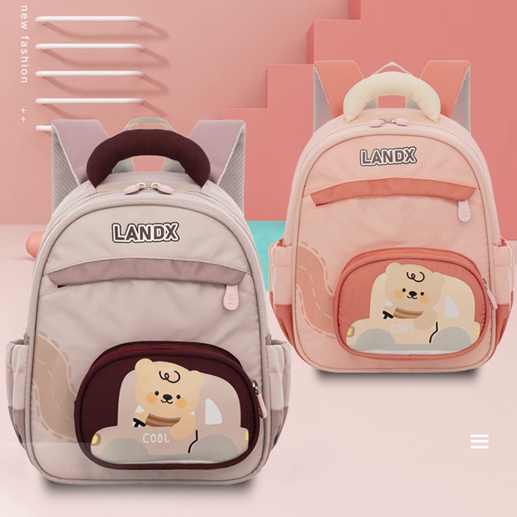 可爱字母小熊儿童书包高颜值男女童宝宝小背包外贸新款收纳双肩包