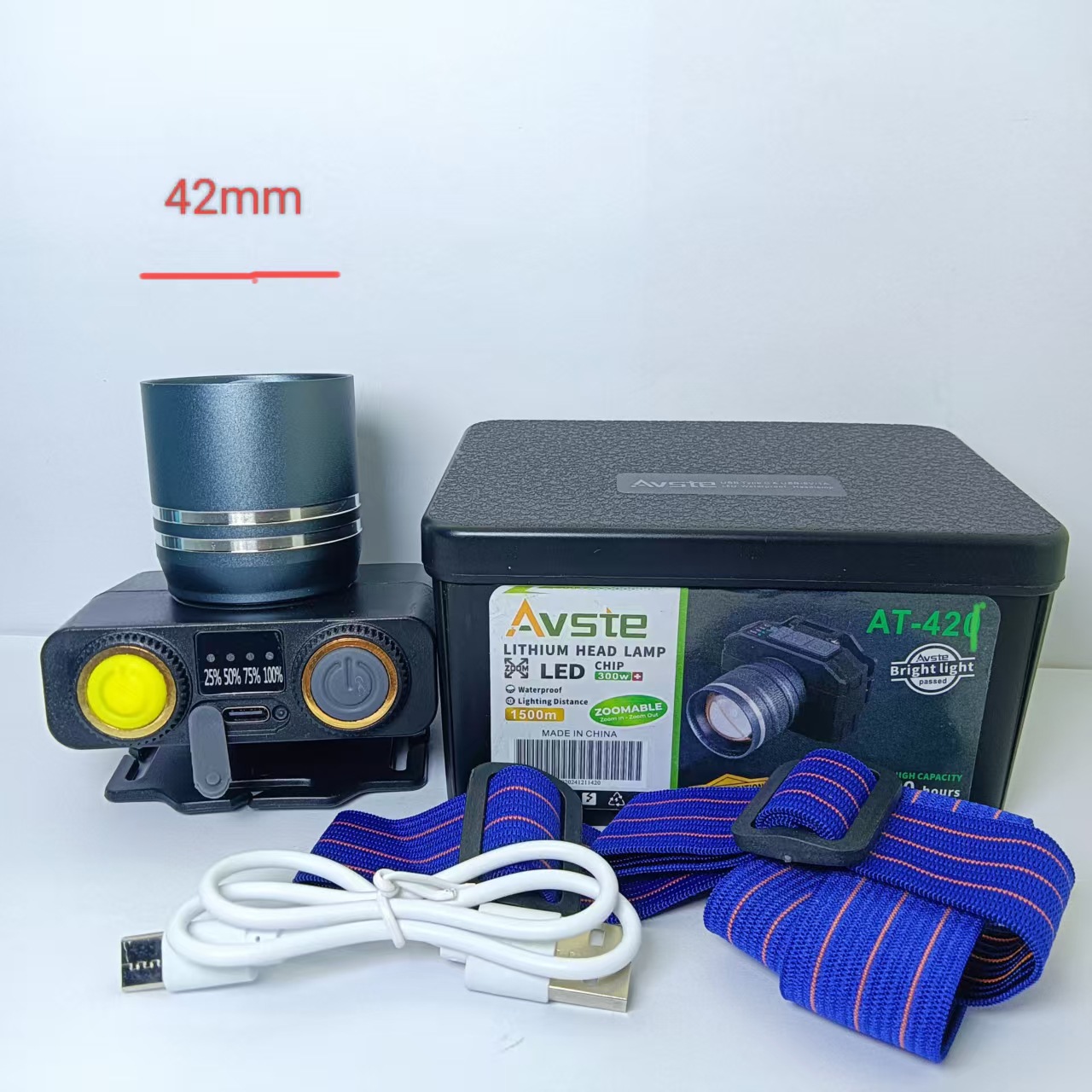 Metal light source, industrial lantern, travel lights, camera, for import