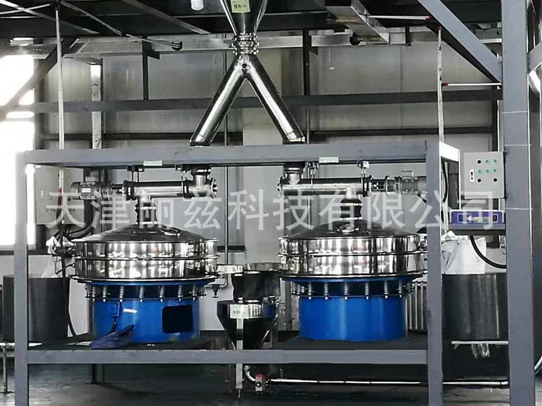 超声波振动筛金属粉末筛分惰性气体氩气氮气气氛保护3D打印用筛机