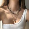 Fashionable classic pendant, beads, cute necklace, simple and elegant design