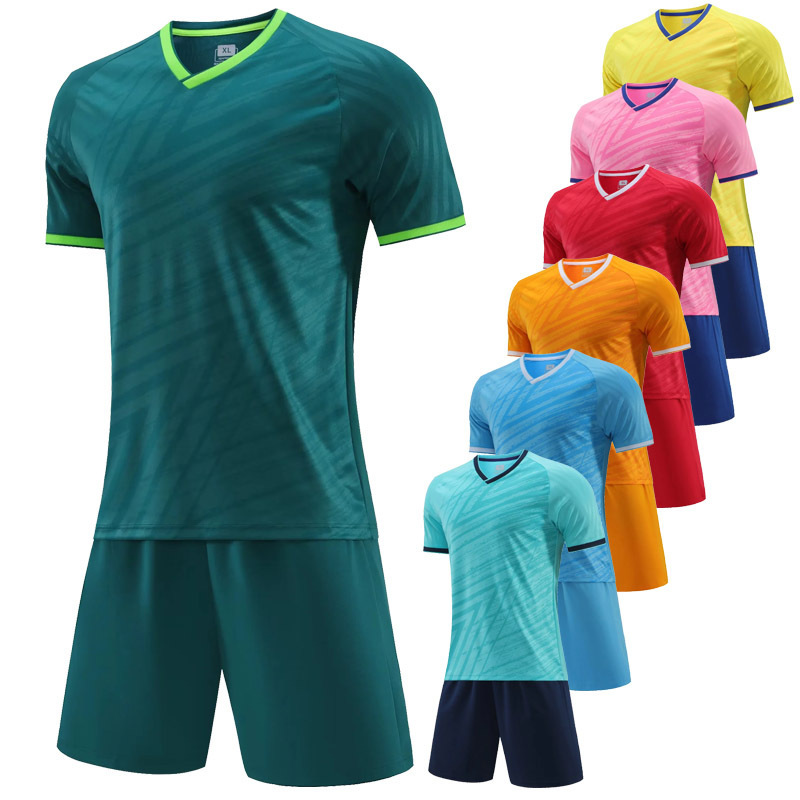 Children's Football Uniform Suit Men's New Jersey Adult Sports Game Training Team Uniform Football Uniform Children's Football Uniform Suit Men's New Jersey Adult Sports Game Training Team Uniform Football Uniform