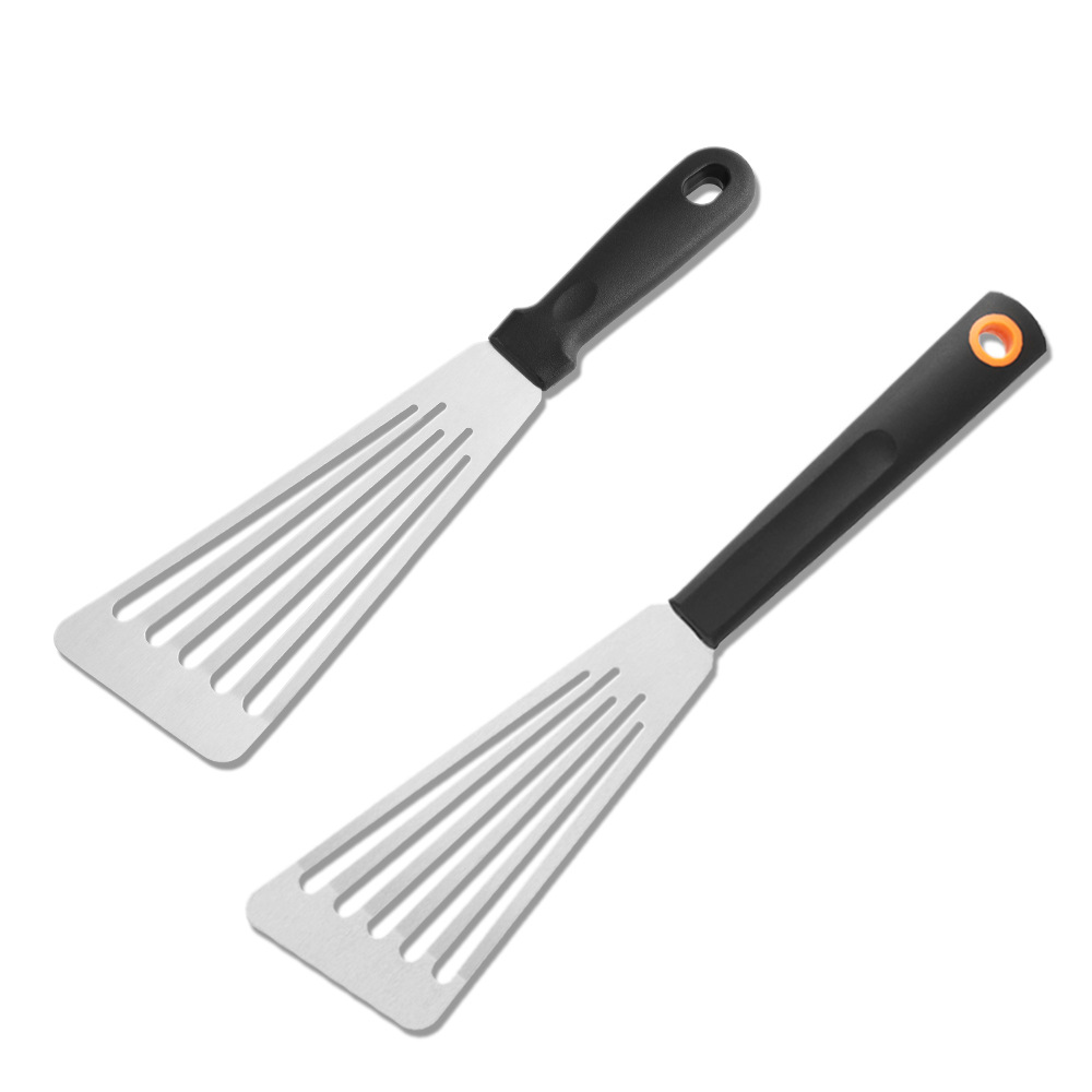 Pescado frito de acero inoxidable, espátula, espátula de ternera frita, espátula de cocina, espátula de cocina al aire libre, espátula para freír