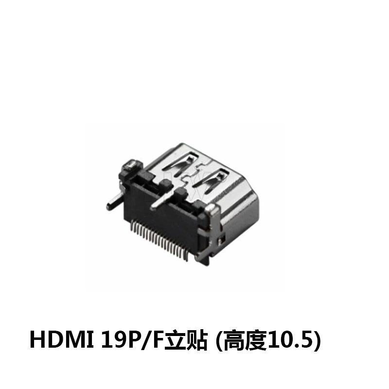 HDMI разъем на материнскую плату с левой колонной медной оболочкой, золотым покрытием, 180 градусов сварной кабель линии HDMI