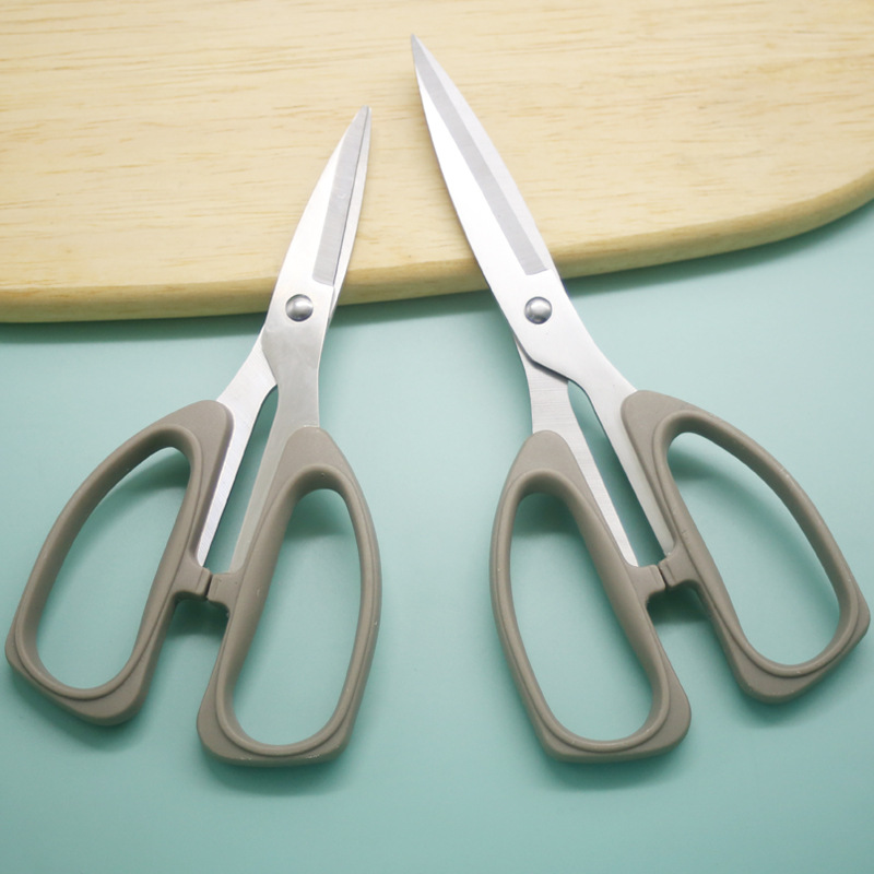 가위 가정용 주방 스테인레스 스틸 닭고기와 오리를위한 강력한 사무 가위 멀티 사용 식품 가위 재단사 대형 가위 종이 절단