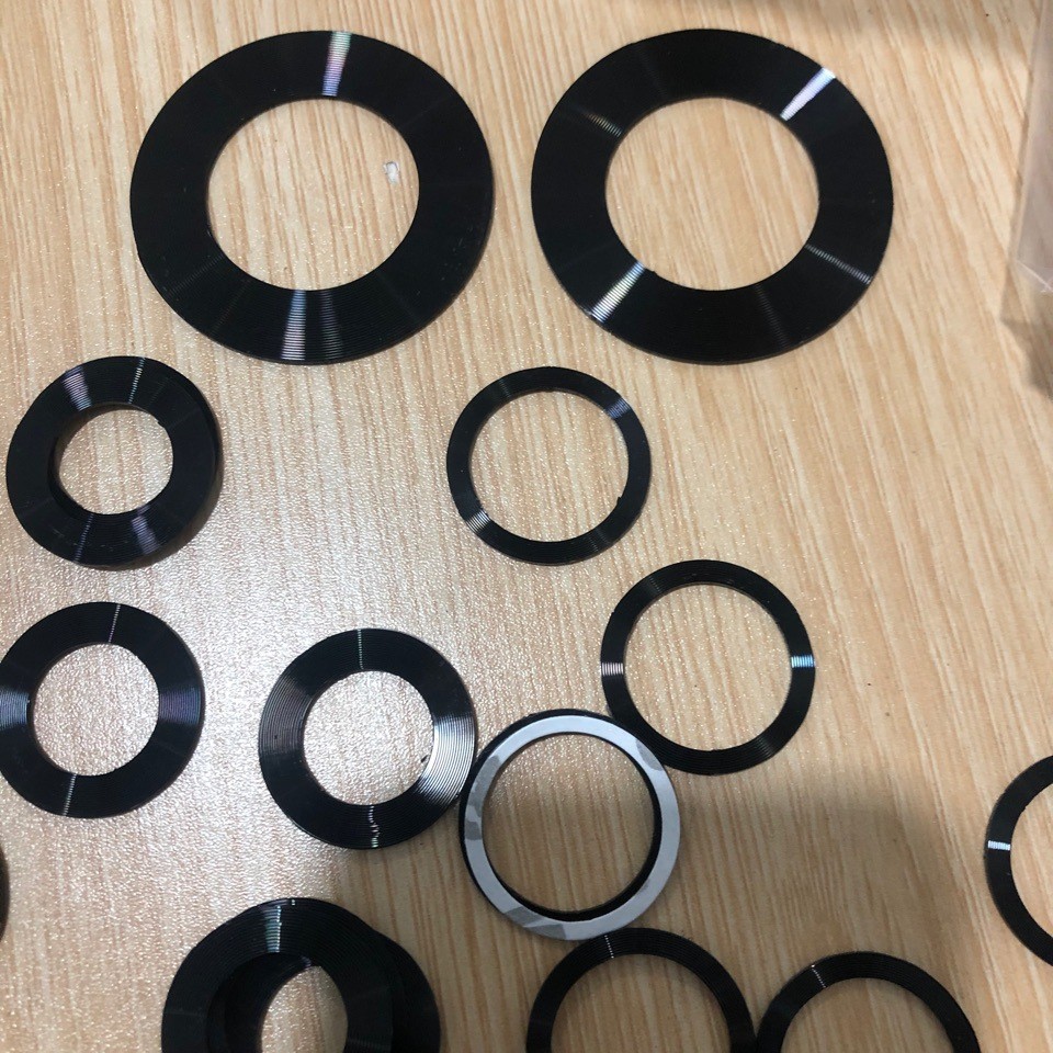 cd纹铝片标牌倒边高光氧化颜色纹路粗细可调刻字金属标铭牌