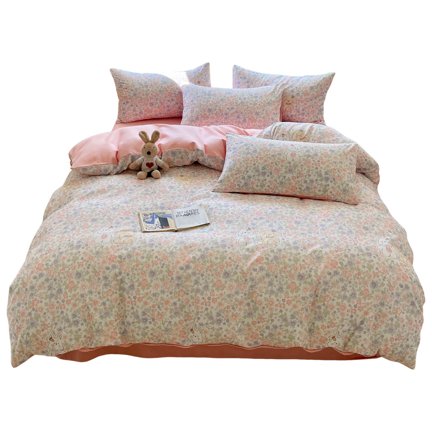 Classe A de alta gama algodón abrasión cuatro piezas set 100 algodón puro engrosado colchón cama Kasa2025 nuevo otoño invierno ropa de cama