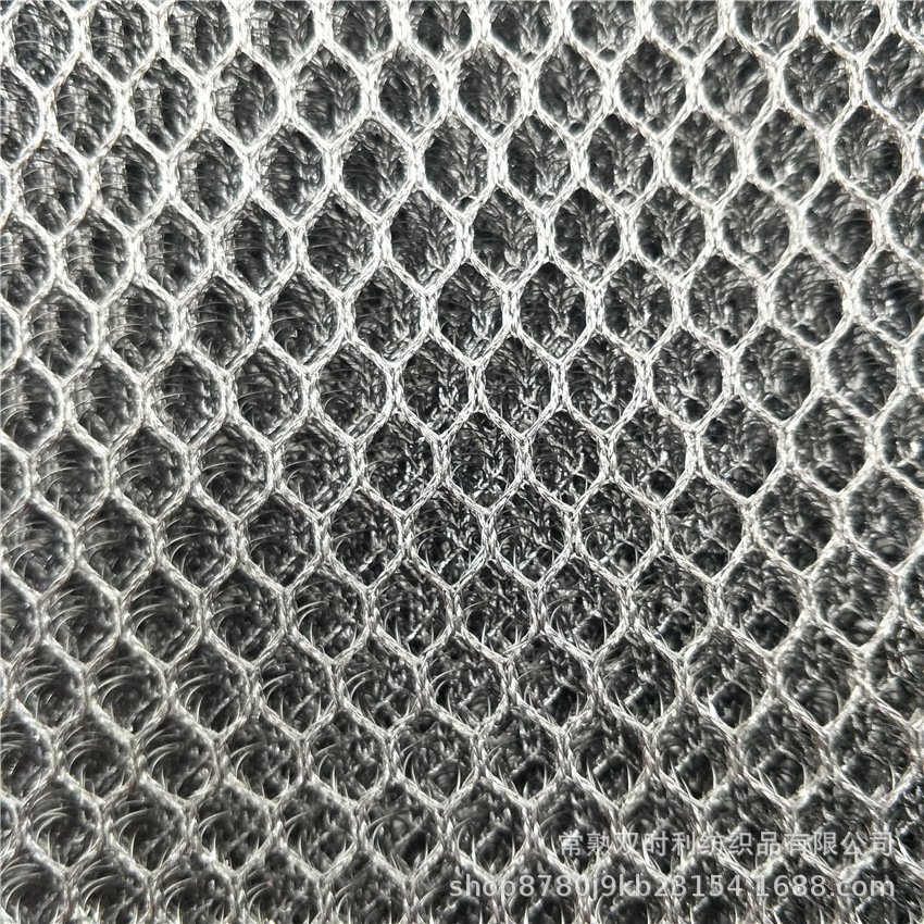 【常熟厂家】3D网布3D网眼布3D大小孔网布电动车黑色小孔网眼布