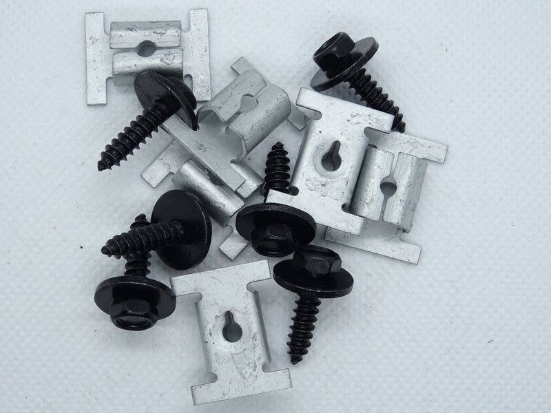 Suitable for mercedes-benz bmw audi volkswagen fender fast screw sheet metal bottom fender self-tapping screw M4.8 * 16