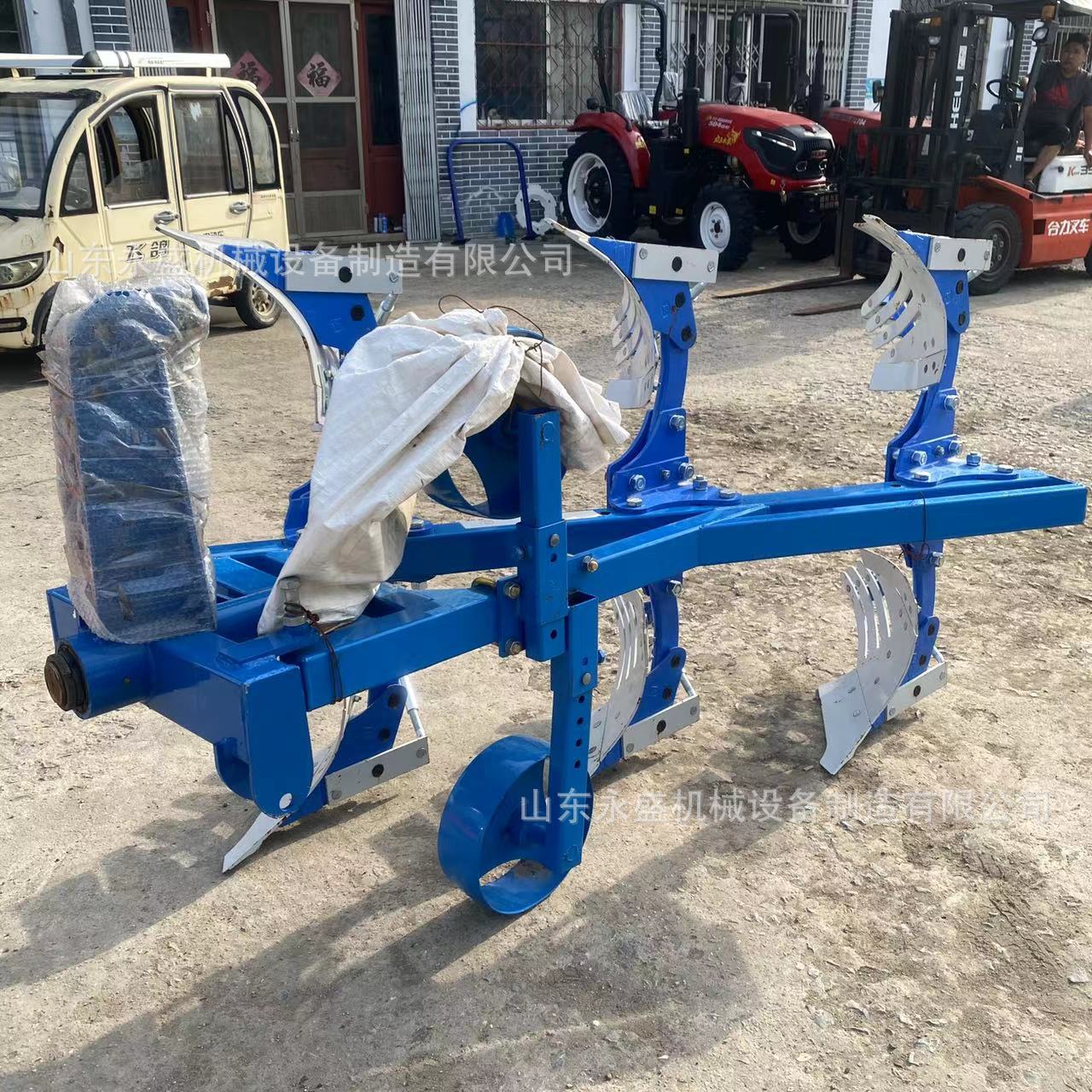 60-70马力拖拉机选配325型定幅犁地翻地三铧犁农用液压翻转犁定金