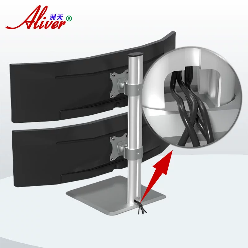 Ai Ying Aliver placed up and down dual -screen display computer bracket multi -screen bracket AL201