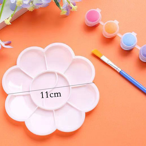Art Supplies Palette Medium Size Plastic Nail Art Palette/Color Paint Palette Wholesale
