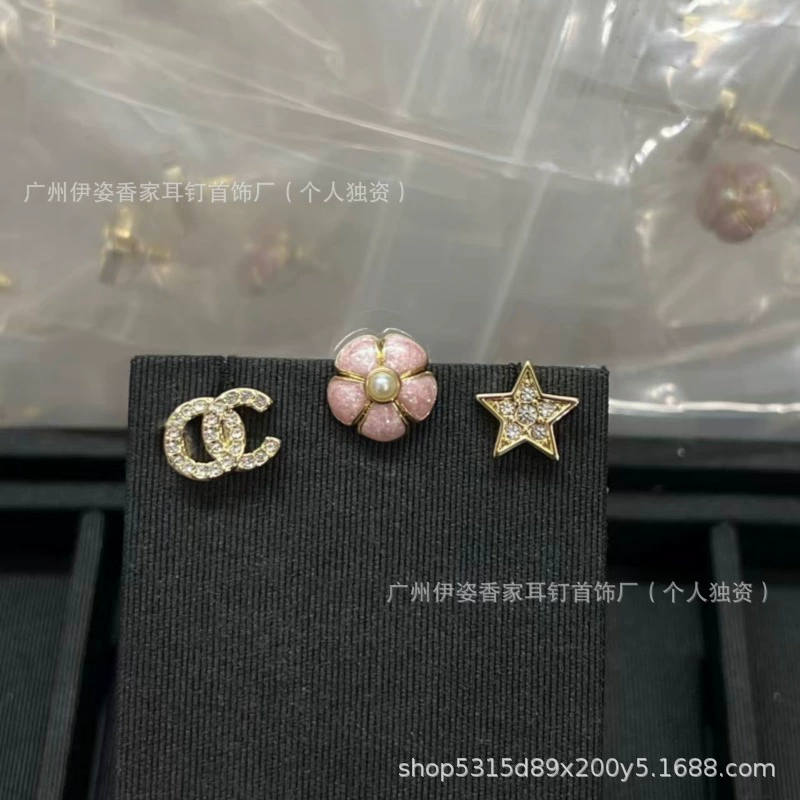 Сережки-перлы с буквами, аксессуар, стиль Chanel, высококачественный стиль, образец серебро 925