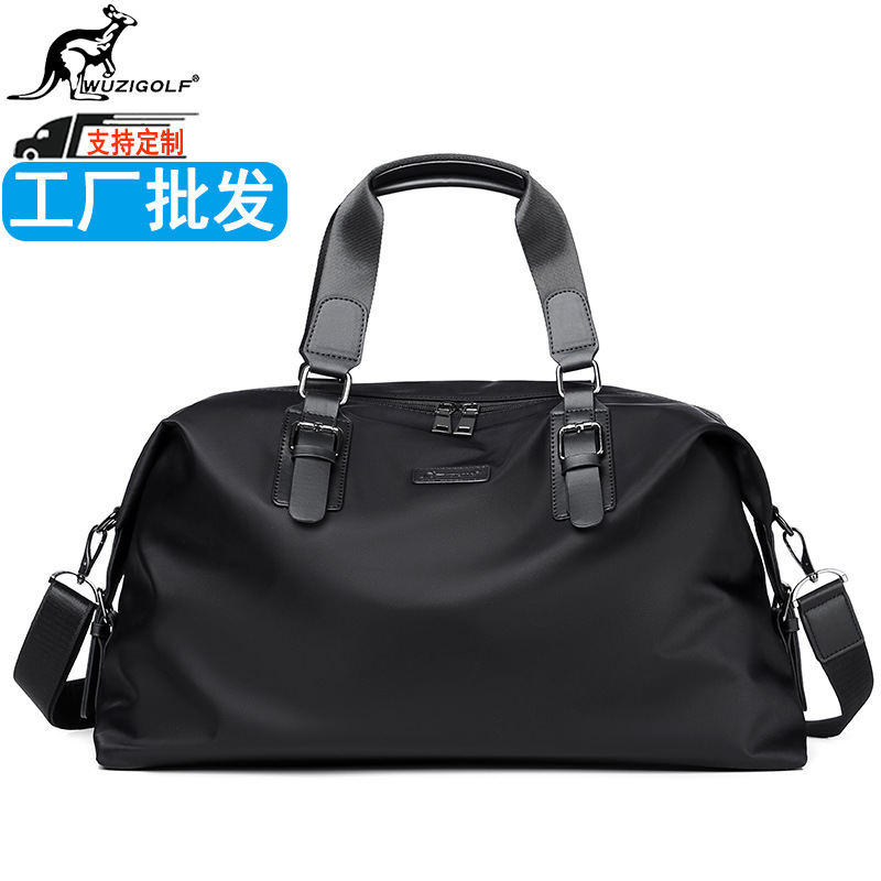 Cross-Border Wholesale Waterproof Travel Bag for Men, Lightweight Fashionable Luggage Bag for Men, Large Capacity Travel Bag, Fitness Bag for Women