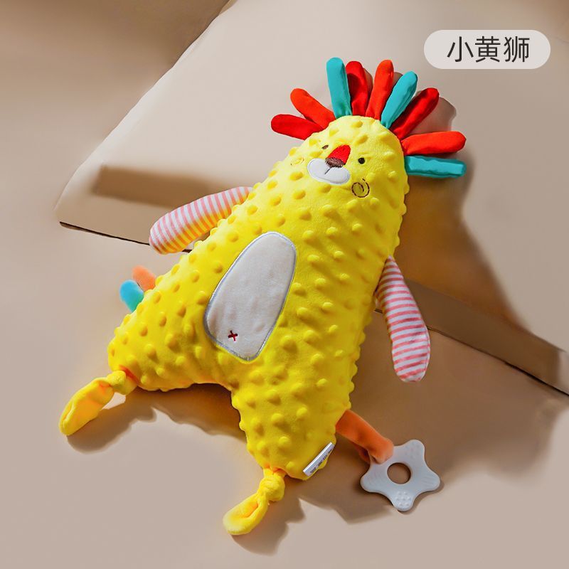 Toallas para bebés recién nacidos que se pueden roer y lavar para bebés de 0 - 1 años de edad muñeca para dormir tela de juguete