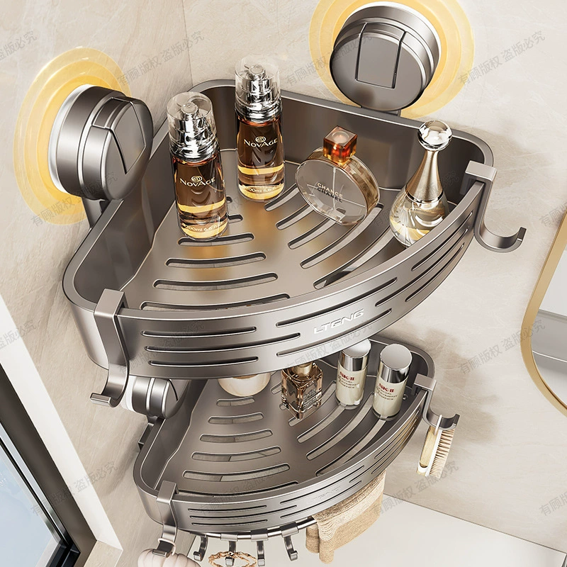 Ванная комната присоска корзина треугольная стойка для туалета