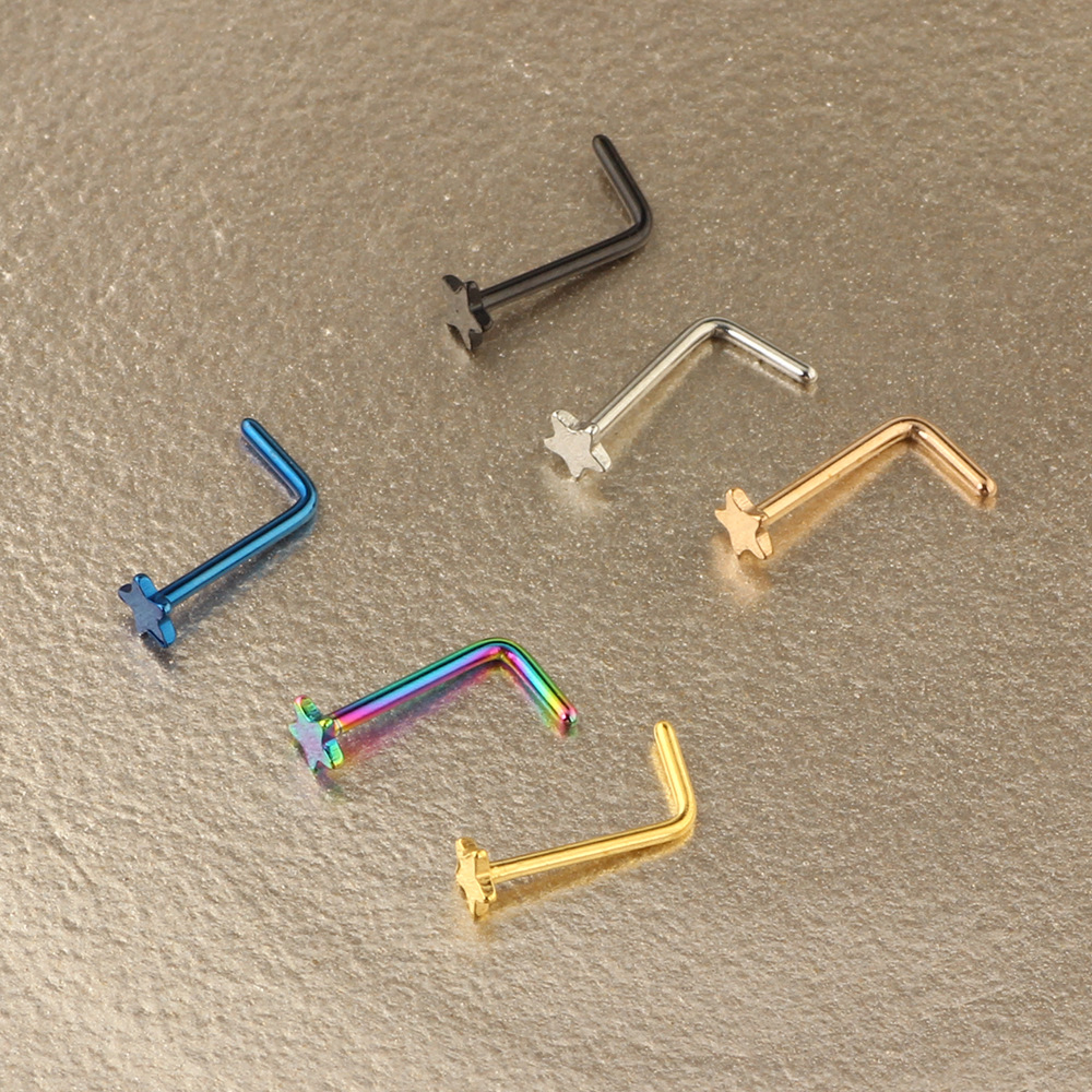 Labret piercing jewelry detail image