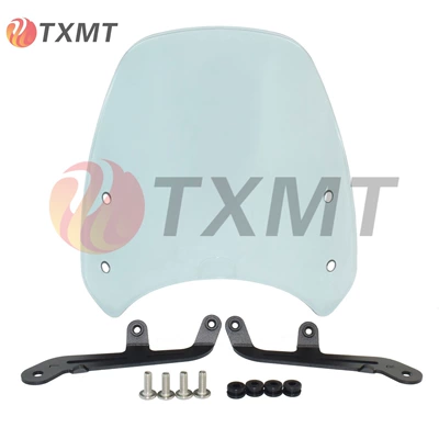 Suitable for Triumph Motorcycle front windshield - smoky-gray
