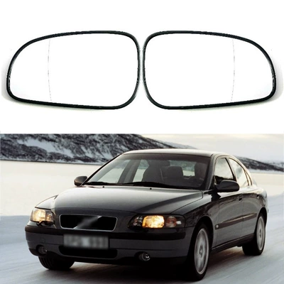 Suitable for 00-03 Volvo S60 S80 V70 reversing lens heating rearview mirror reflective lens