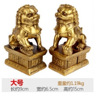 メーカー卸売銅ライオン装飾品銅金属家の装飾家具銅ライオンギフト真鍮ライオン装飾品|undefined