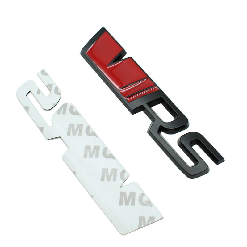 Vrs Metal Car Stickers Are Suitable for Volkswagen Skoda Car Stickers, Octavia and Fabia Personalized Modification Metal Vrs Labels