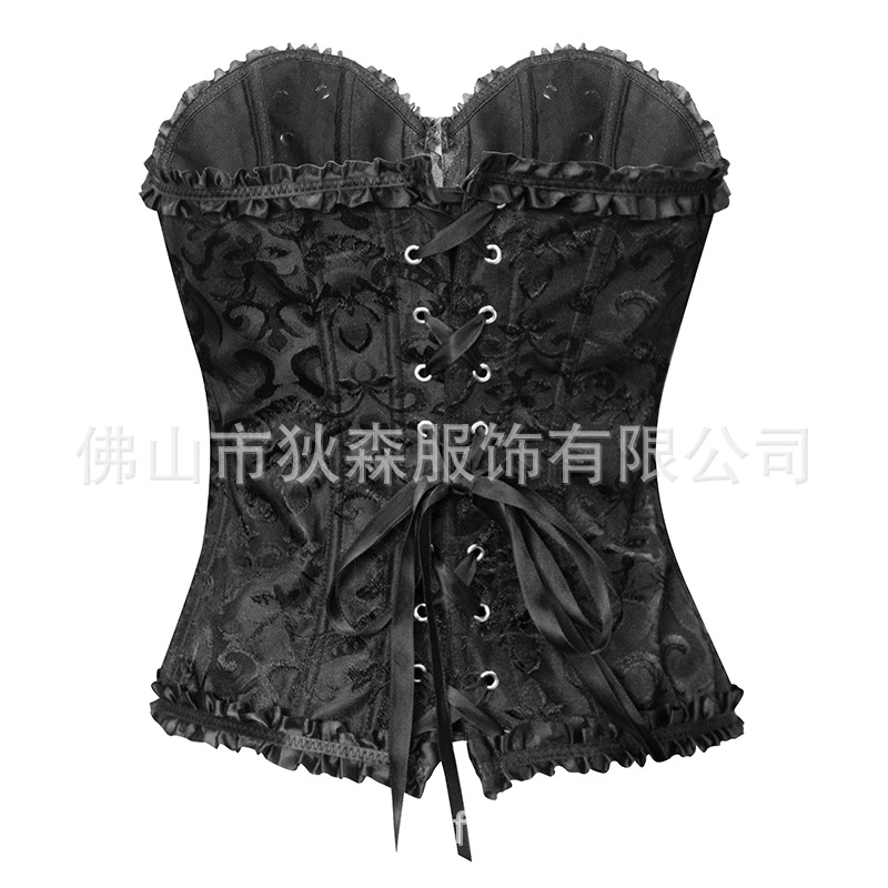 Amazon Europa y América tops para esculpir el cuerpo, vestidos de novia, fajas, huesos de pescado, abdomen, corsé del palacio