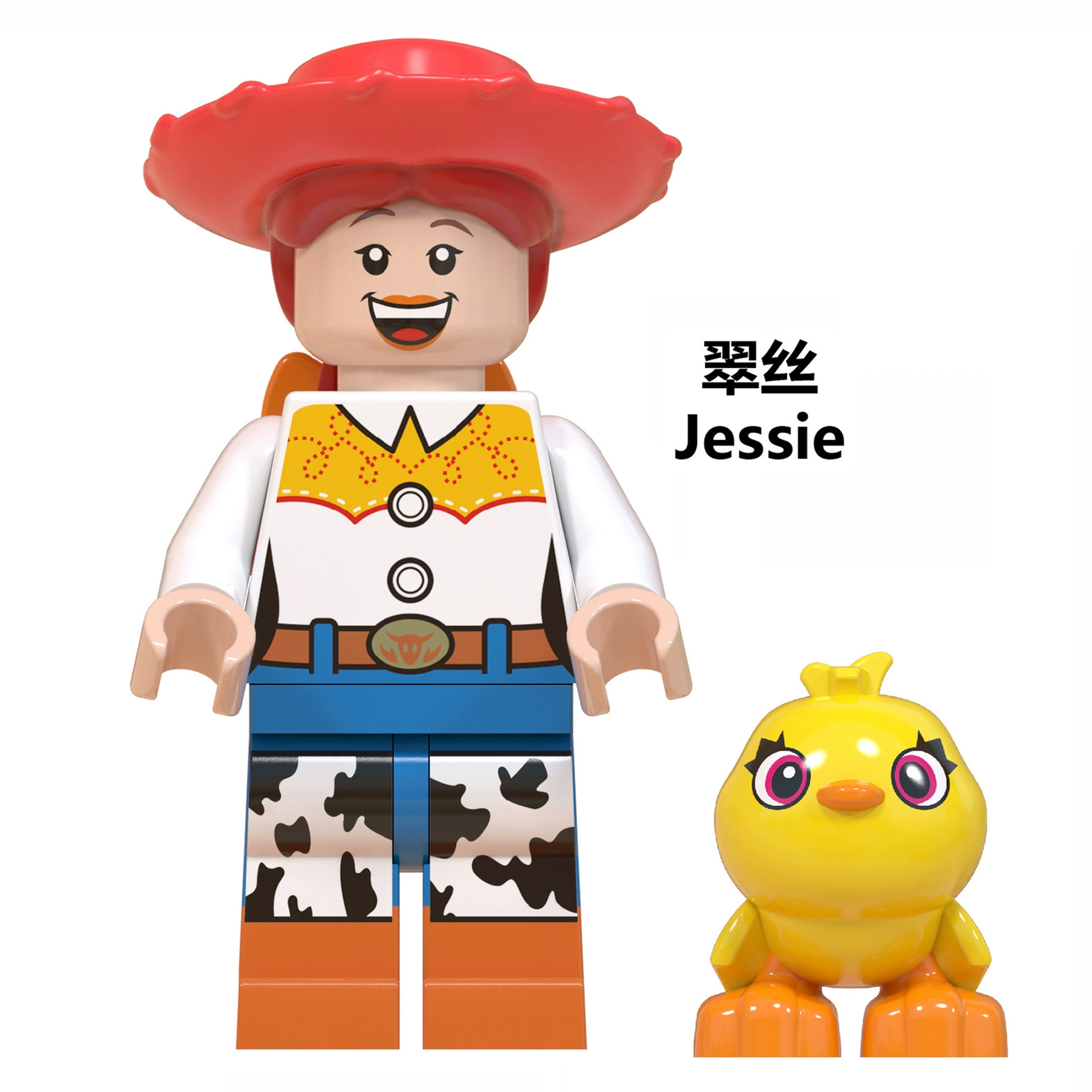 Constructor, wooden man, cartoon minifigures, doll, toy, (Cross-border trading), wholesale, small particles