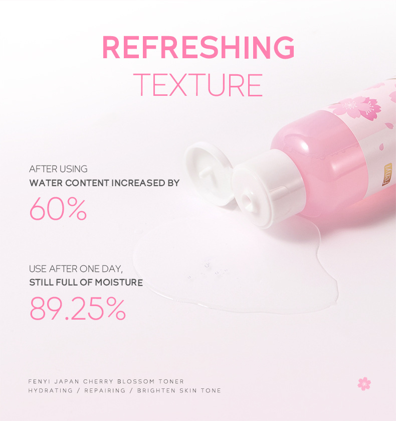 Cross-border fenyi Japanese Cherry Blossom Water 100ml Hydrating and Moisturizing Toner Skin care products Cross-border supply undefined