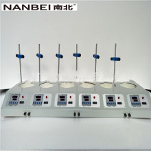 数显磁力恒温搅拌器ZNHW-DL智能恒温两联四联六联电热套100ml