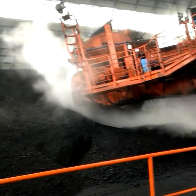 煤场干雾抑尘设备 双流体微米级干雾抑尘装置 双流体干雾主机厂家