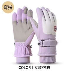 手套保暖手套加绒滑雪手套冬季手套骑车骑行手套女触屏手套男跨境