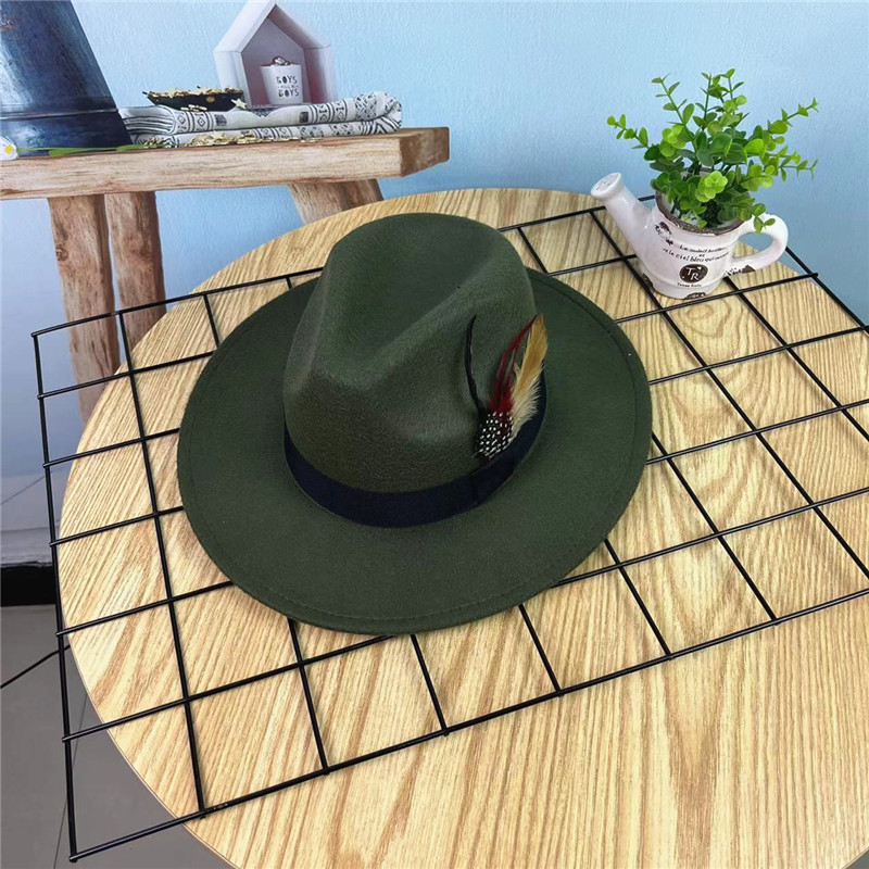 Sombrero de Gala de Ala Ancha para Primavera y Otoño image 14