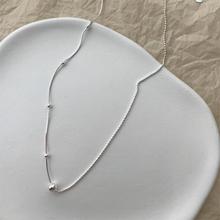 叠戴颈链锁骨链女小众ins冷淡风简约毛衣链高级感饰品2023年新款