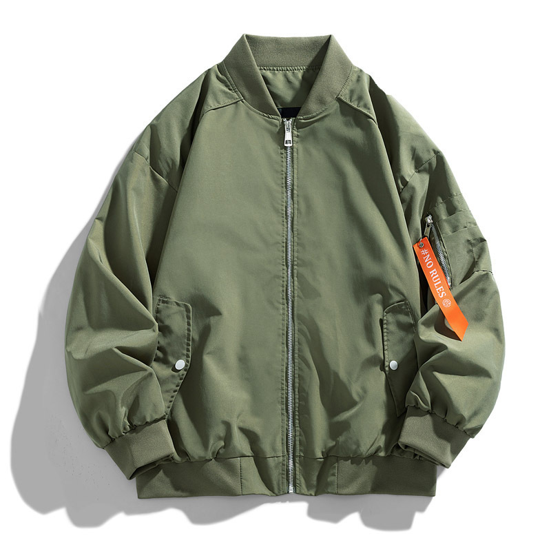 (stall in stock) American-style ma1 Air Force Aviator Jacket Coat Men's Spring and Autumn Casual Loose plus size Korean Style