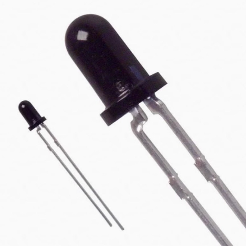 QSC114 硅光电晶体管 3mm 波长880nm 红外光敏接收管 角度±4°