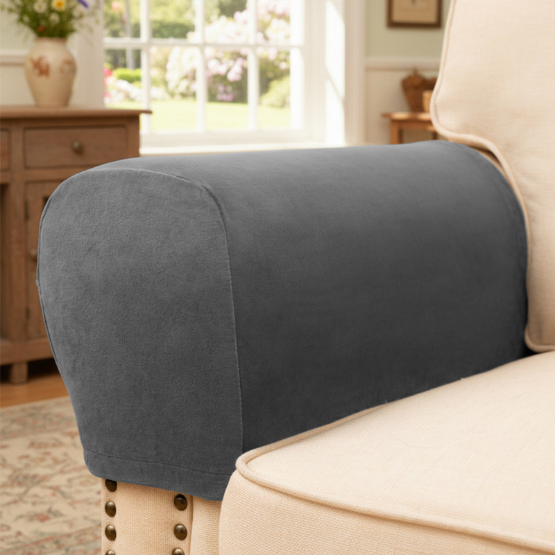 Guante de sofá elástico grueso guante de terraza de plata guante de terraza cubierta a prueba de polvo doméstica resistente al desgaste cuatro estaciones cubierta protectora de sofá universal