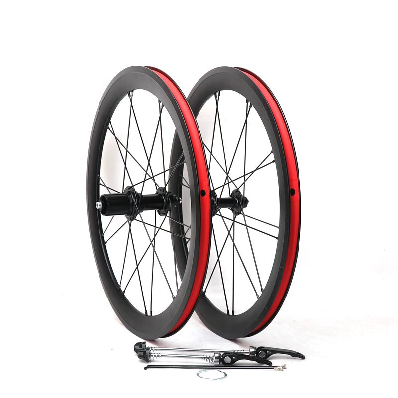Комплект велосипедных колес 20-дюймовый 406 алюминиевый сплав 74-130 мм 4 Peilin 11 скоростей 36 нож Кольцо V тормоз складной ступица колеса автомобиля