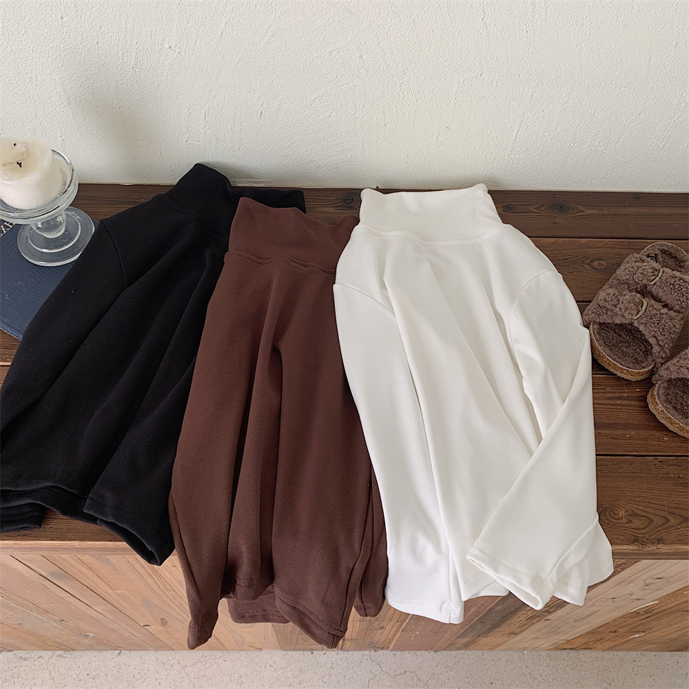 Einfacher Stil Einfarbig Baumwolle T-shirts & Blusen display picture 5
